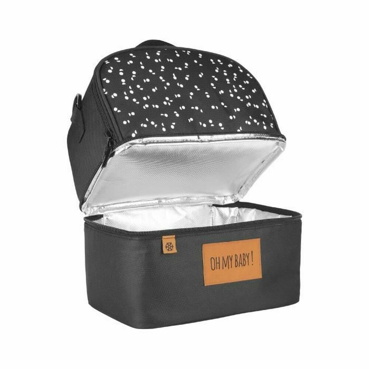 Termo rankinė Badabulle Pick & Go Juoda